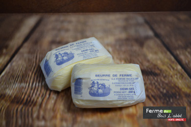 Beurre demi-sel 250 gr