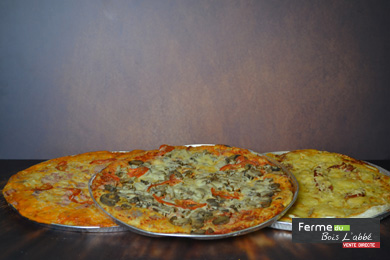 Grande Pizza Poivrons Merguez